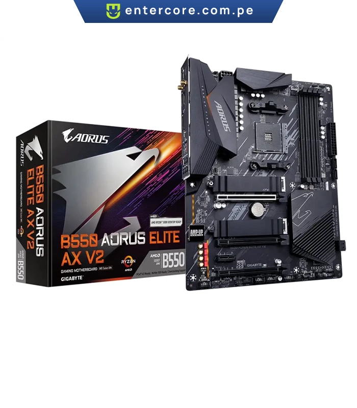 PLACA MADRE GIGABYTE B550 AORUS ELITE AX V2 WIFI 6