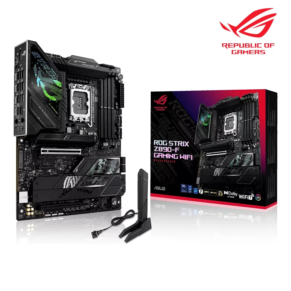 PLACA MADRE ASUS ROG STRIX Z890-F GAMING WIFI7 LGA1851 DDR5