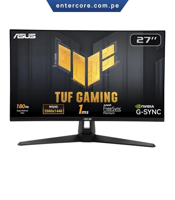 MONITOR ASUS TUF GAMING VG27AQ3A, 27" FAST IPS, QHD, 180Hz, 1ms, G-Sync, FreeSync