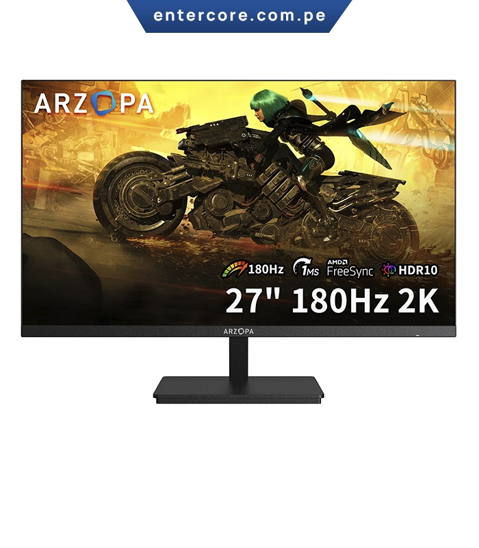 MONITOR ARZOPA M1RC 27" 180HZ -2K QHD 2560x1440 IPS 1MS HDR