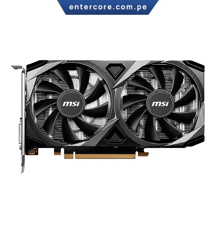 TARJETA DE VIDEO MSI RTX3050 8GB VENTUS 2X GDDR6 OC DLSS BLACK