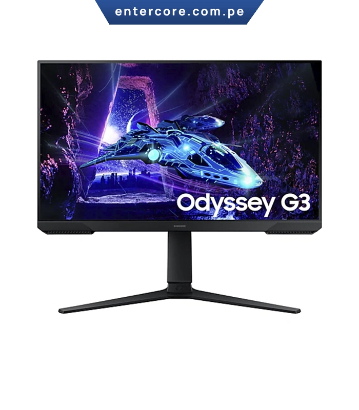 MONITOR GAMER, SAMSUNG ODYSSEY G3, LS24DG300ELXPE 24(1920X1080)FHD 180HZ 1MS VA