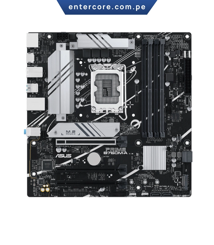 PLACA MADRE ASUS PRIME B760M-A, DDR5, LGA 1700