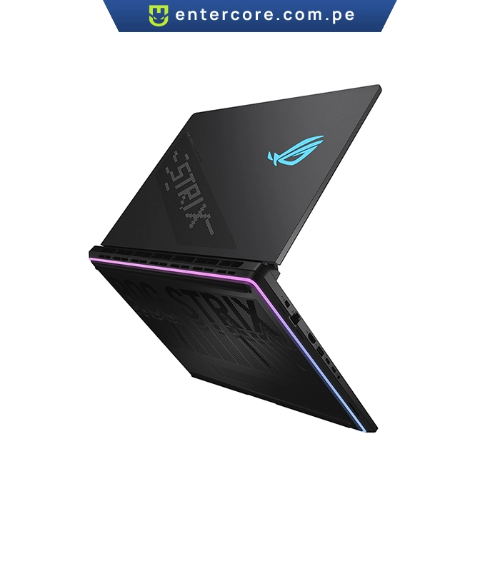 LAPTOP ASUS G835LX-SA119W 18" Core Ultra 9 275HX 64GB DDR5 2TB SSD M.2 NVIDIA GeForce RTX5090 24GB GDDR7 WQXGA MINILED (2560 x 1600) Backlit Keyboard, MOCHILA Y MOUSE ROG STRIX