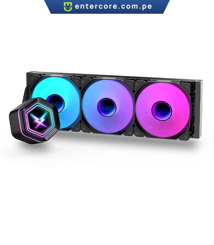 REFRIGERACION LIQUIDA RUIX NC360 RGB AM5 AM4 LGA1700 LGA1200