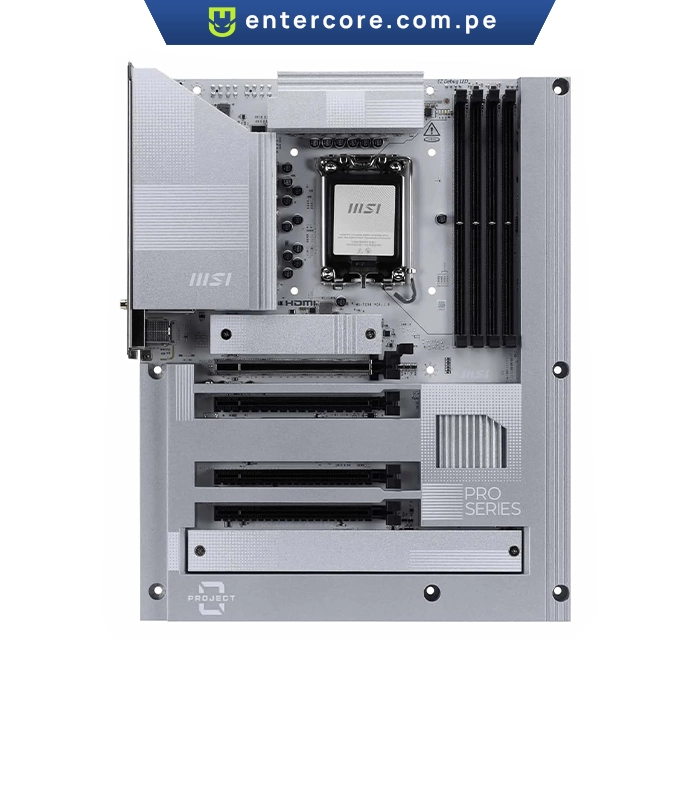PLACA MADRE MSI PRO Z890-S PZ WiFi7 DDR5 WHITE LGA1851