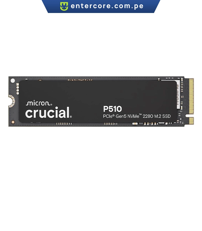 ALMACENAMIENTO SOLIDO CRUCIAL P510 1TB 11000MB/S PCIe 5.0 NVMe M.2