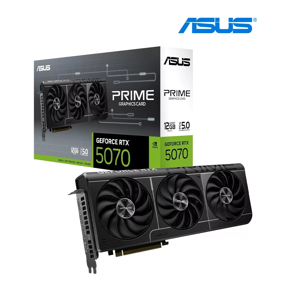 TARJETA DE VIDEO ASUS PRIME RTX5070 12GB GAMING OC GDDR7