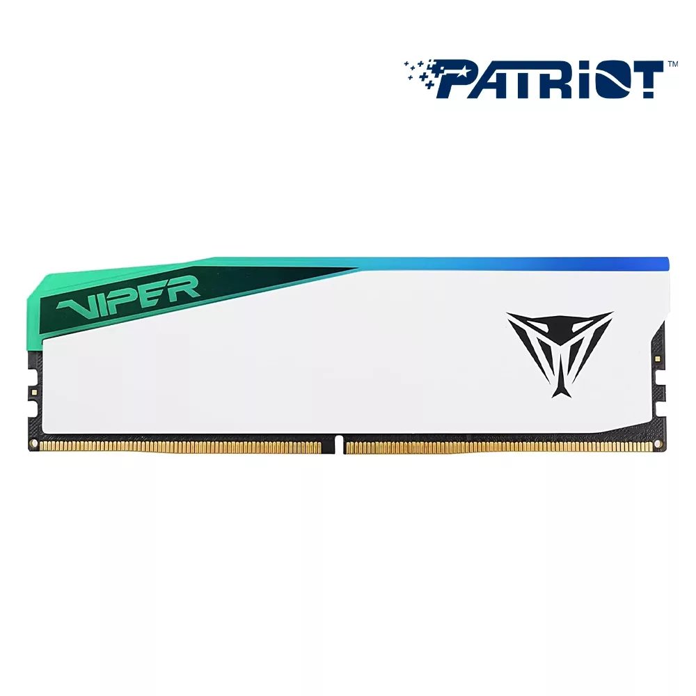 MEMORIA RAM PATRIOT VIPER 16GB 5600MHZ CL36 RGB DDR5 XMP/EXPO WHITE