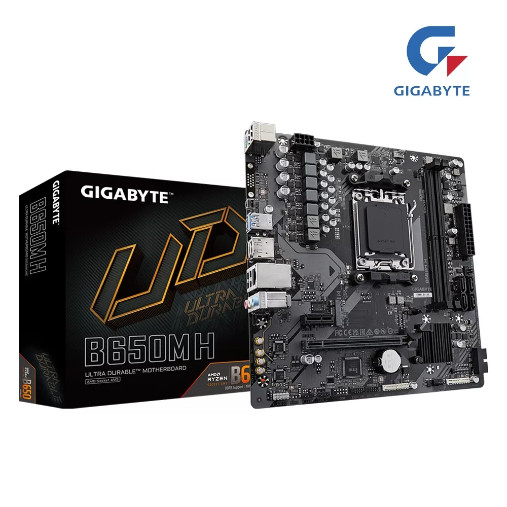 PLACA MADRE GIGABYTE UD B650M H DDR5 AM5 AMD