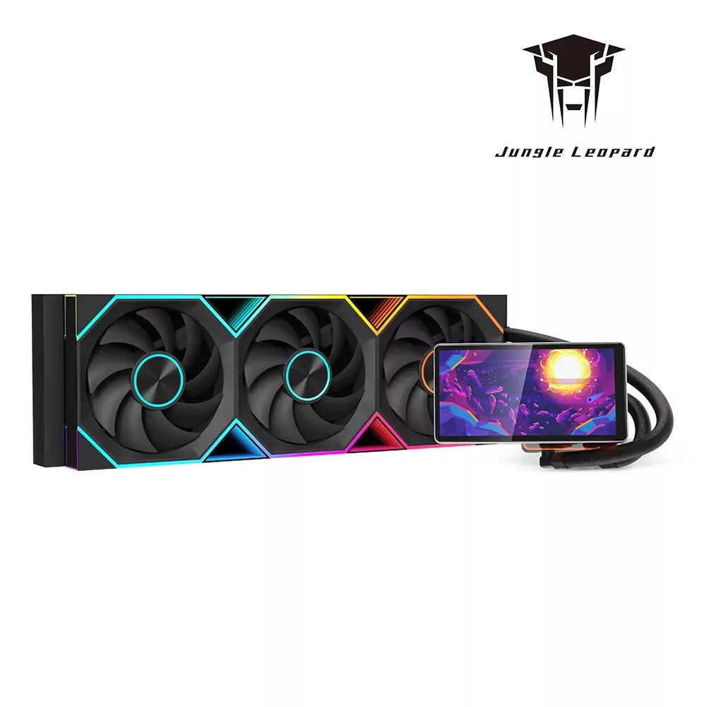 REFRIGERACIN LIQUIDA JUNGLE LEOPARD PRO FLOW 360 ARGB PANTALLA 5.5" AIO