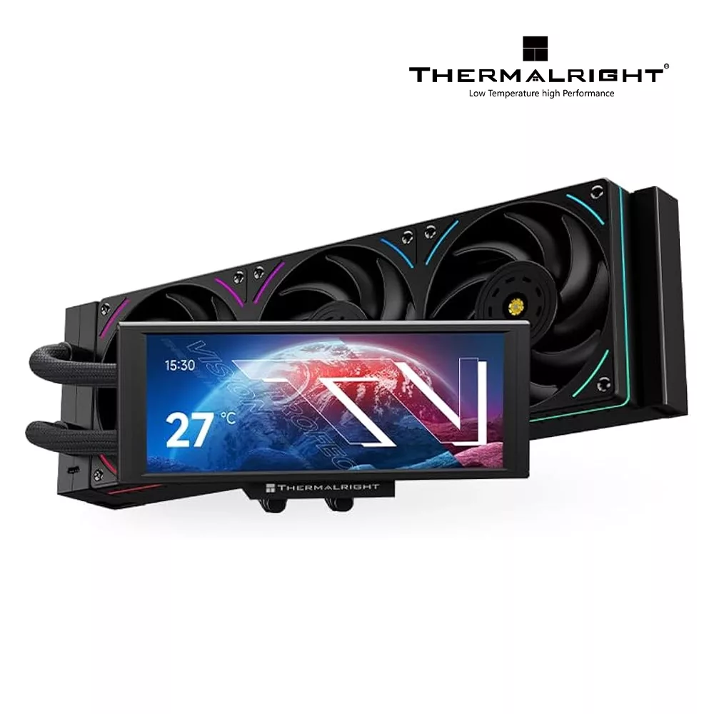 REFRIGERACION LIQUIDA THERMALRIGHT TROFEO VISION 360 ARGB BLACK AMD/INTEL