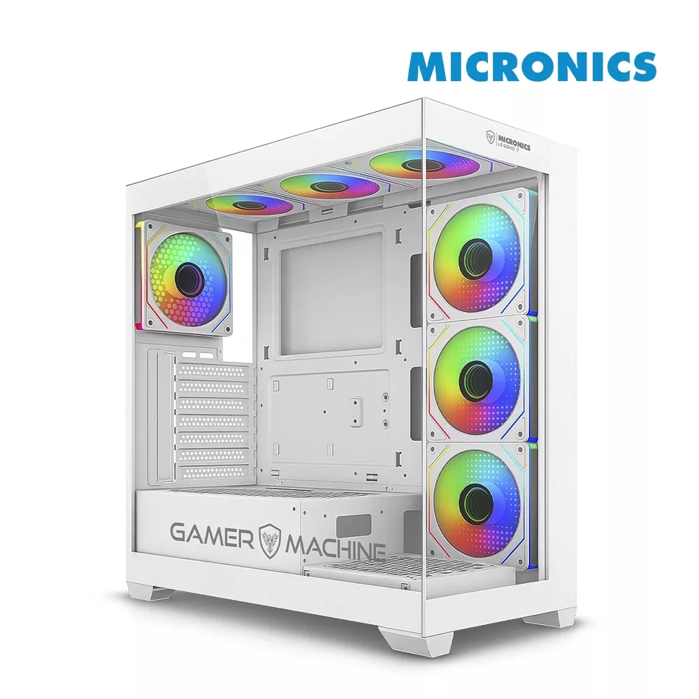CASE GAMER LEGEND MIC GC806W 7FAN ARGB WHITE