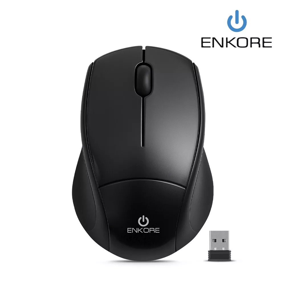 MOUSE WIFI ENKORE SPRINT BLACK EKM200-2M