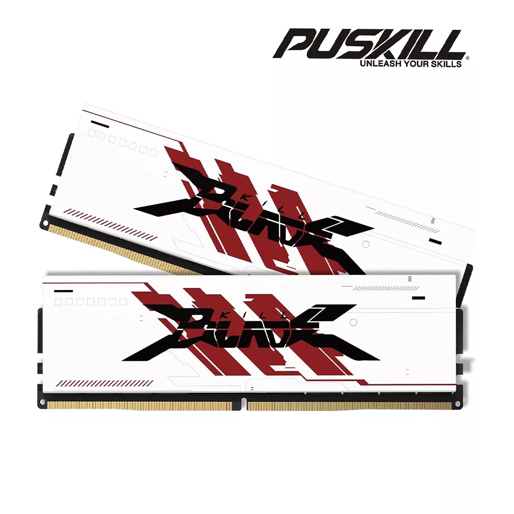 MEMORIA RAM PUSKILL KILLBLADE 32GB (2x16) 3200MHZ CL16 DDR4 WHITE