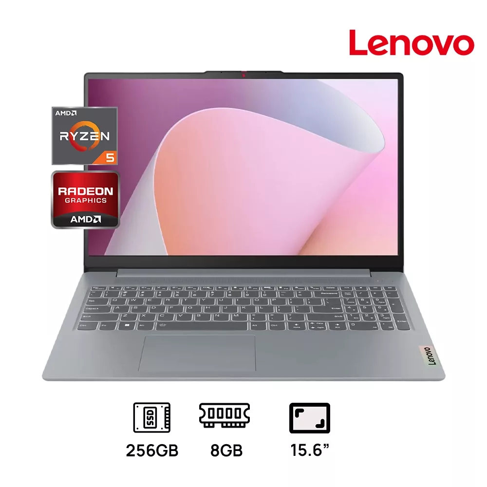LAPTOP LENOVO SLIM 3 15AMN8 AMD Ryzen™ 5 40 256GB SSD 8GB 15.6" (1920x1080) WIN11 ABYSS BLUE