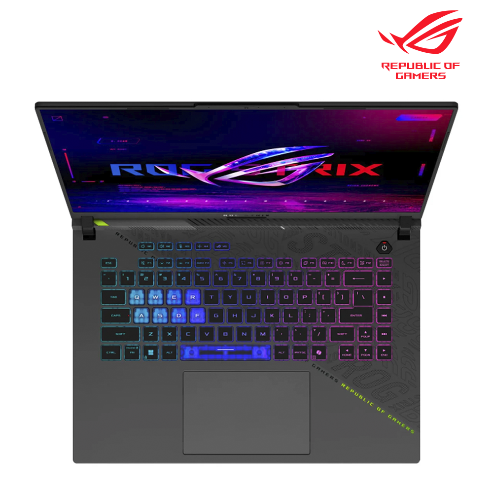 LAPTOP ASUS ROG STRIX G16 G614PM-RV221W GAMING AMD RYZEN 9 8940HX 512GB SSD 16GB 16" (1920x1200) 165Hz NVIDIA RTX 5060 8GB NUMBERTOUCH
