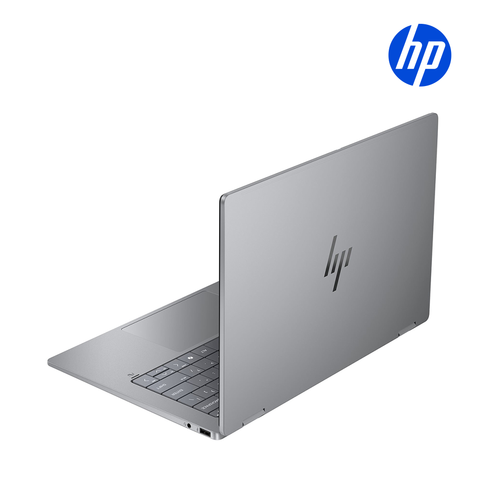 LAPTOP HP OMNIBOOK X FLIP 2 IN 1 14-FK0033DX AMD RYZEN AI 7 350 24GB DDR5 1TB SSD 14" WUXGA (1920X1200) TACTIL COLOR METEOR SILVER