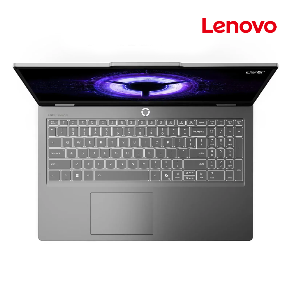 LAPTOP LENOVO LOQ ESSENTIAL 15ARP11 AMD RYZEN 7 170 16GB DDR5 512GB SSD 15.6" FHD (1920x1080) 144HZ NVIDIA RTX 5050 8GB COLOR LUNA GREY