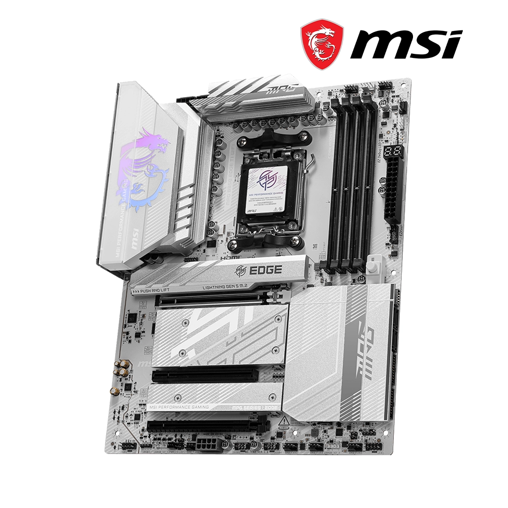PLACA MADRE MSI MAG B850 EDGE TI WIFI7 AM5 DDR5