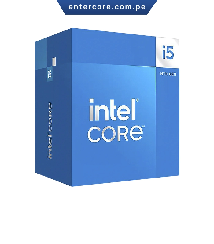 PROCESADOR INTEL CORE i5-14400F, Cache 12 MB, Hasta 4.40 Ghz.