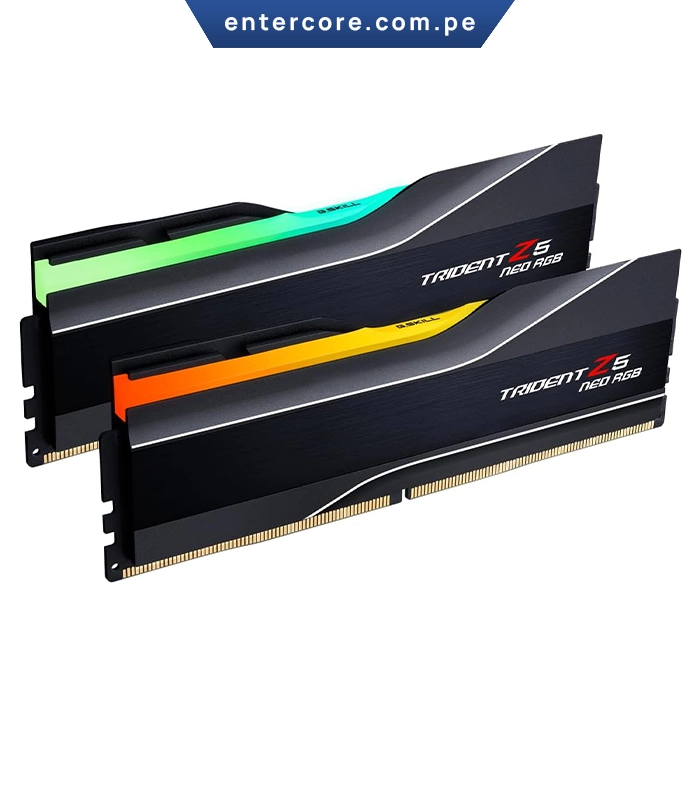 MEMORIA RAM G SKILL TRIDENT Z5 32GB (2X16GB) 6400MHZ CL32 RGB DDR5 EXPO BLACK