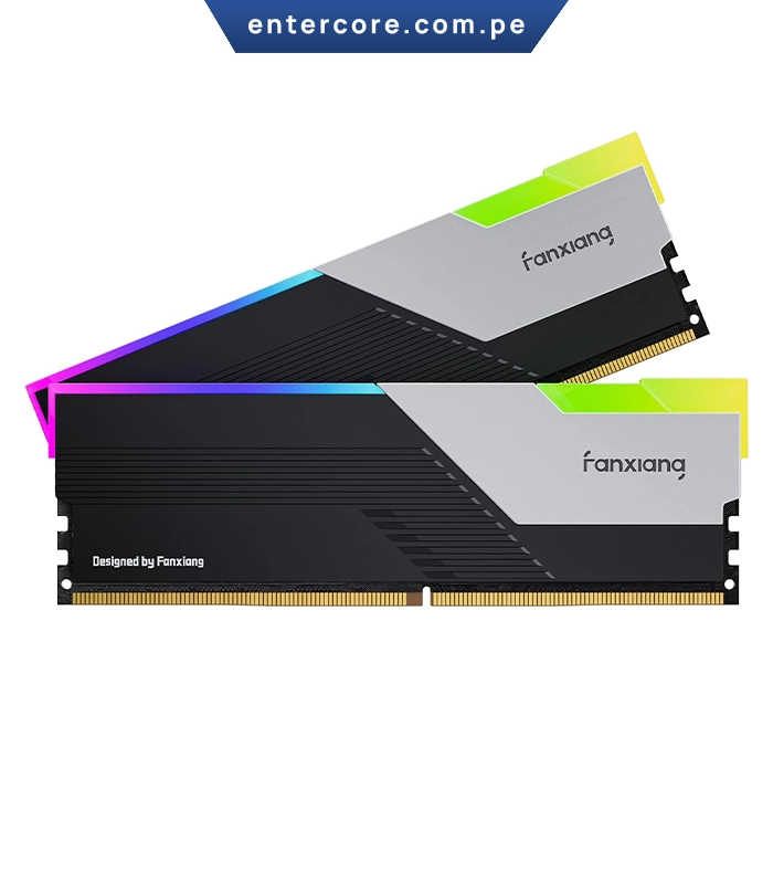 MEMORIA RAM FANXIANG 32GB (2X16GB) 6400MHZ CL40 RGB DDR5 XMP/EXPO