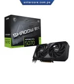 TARJETA DE VIDEO MSI RTX 5070 12G SHADOW 2X OC, 12 GB GDDR7, PCIe 5.0