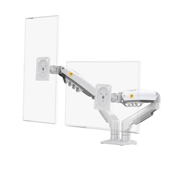 SOPORTE, BRAZO O RACK GIRATORIO NORTH BAYOU PARA ESCRITORIO DE DOBLE MONITOR, HASTA 27"