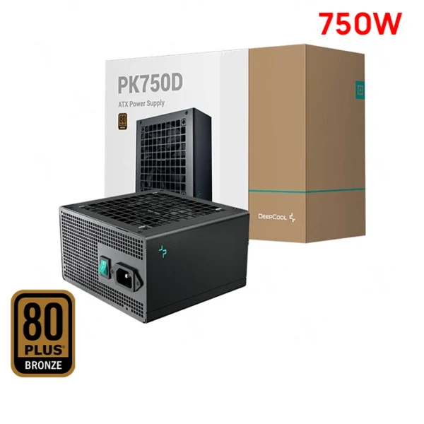 FUENTE DE PODER DEEPCOOL PK750D 80+ BRONZE