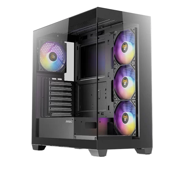 CASE ANTEC CX300 ELITE BLACK RGB SIN FUENTE VIDRIO TEMPLADO MID TOWER