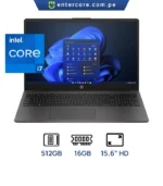 LAPTOP HP 250 G10- INTEL i7 1355U -16GB DDR4 3200MHZ - 512GB SSD  15.6" HD