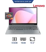 LAPTOP LENOVO IdeaPad Slim 3 15AMN8-Amd RYZEN 5 7520U-16GB DDR5- SSD 512GB-15.6"