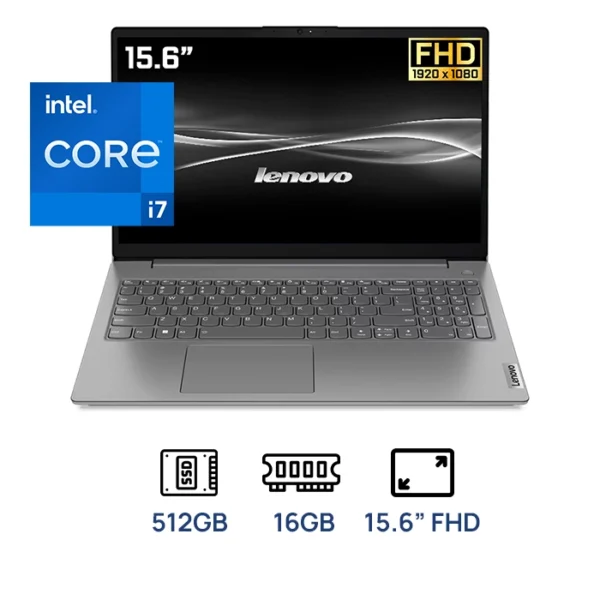 LAPTOP LENOVO V15 G4 IRU-INTEL CORE i7-13620H- 16GB DDR4- SSD 512GB- 15.6" FHD