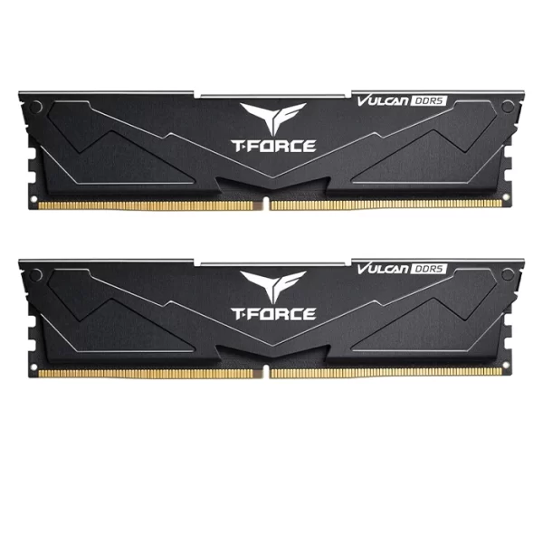 MEMORIA RAM TEAM GROUP VULCAN 16GB 6000MHZ  CL38 DDR5 XMP/EXPO BLACK
