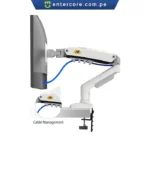 SOPORTE DE MONITOR BONTEC GDM7501 13"- 27" ROTACION 360° BLACK - Imagen 2