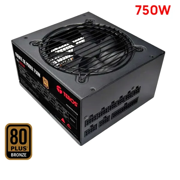 FUENTE DE PODER TEROS TE-7175 750W 80 PLUS GOLD MODULAR