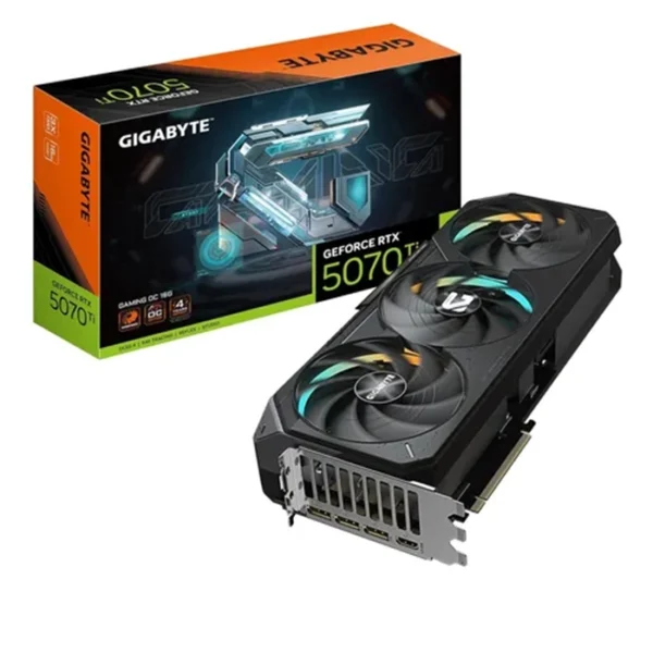 TAREJA DE VIDEO GIGABYTE GeForce RTX 5070 Ti 16GB GAMING OC GDDR7 5.0