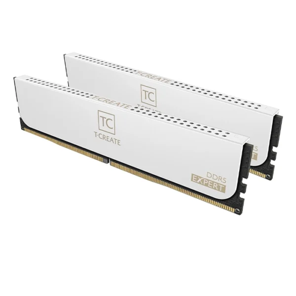 MEMORIA RAM TEAM GROUP T-CREATE 64GB (2X32GB) 6000MHZ CL38 DDR5 AMD EXPO / INTEL WHITE