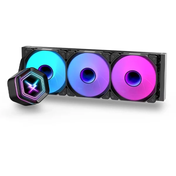 REFRIGERACION LIQUIDA RUIX NC360 RGB AM5 AM4 LGA1700 LGA1200