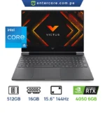 LAPTOP HP VICTUS 15-FA2082 GAMING Core™ i5-13420H 512GB SSD 16GB 15.6" (1920x1080) 144Hz WIN11 NVIDIA® RTX 4050 6144MB MICA SILVER Backlit Keyboard